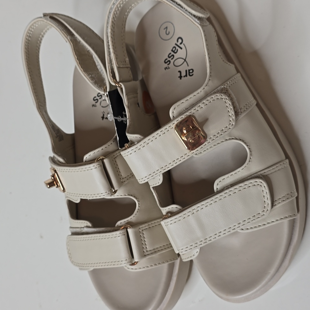 Kids Verity Hardware Sandals  Art Class  Little Girls 2 - Picture 5 of 10